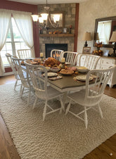 Magnolia Manor Table & 8 Chairs 244-C1000S-P4424-T4424 - Darseys Furniture & Mattress